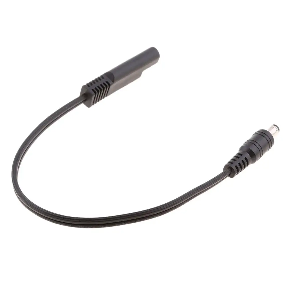 18AWG 남성형 SAE 플랫 플러그 DC 동축 어댑터 케이블, 태양광 발전기 배터리용 고강도 전원 케이블