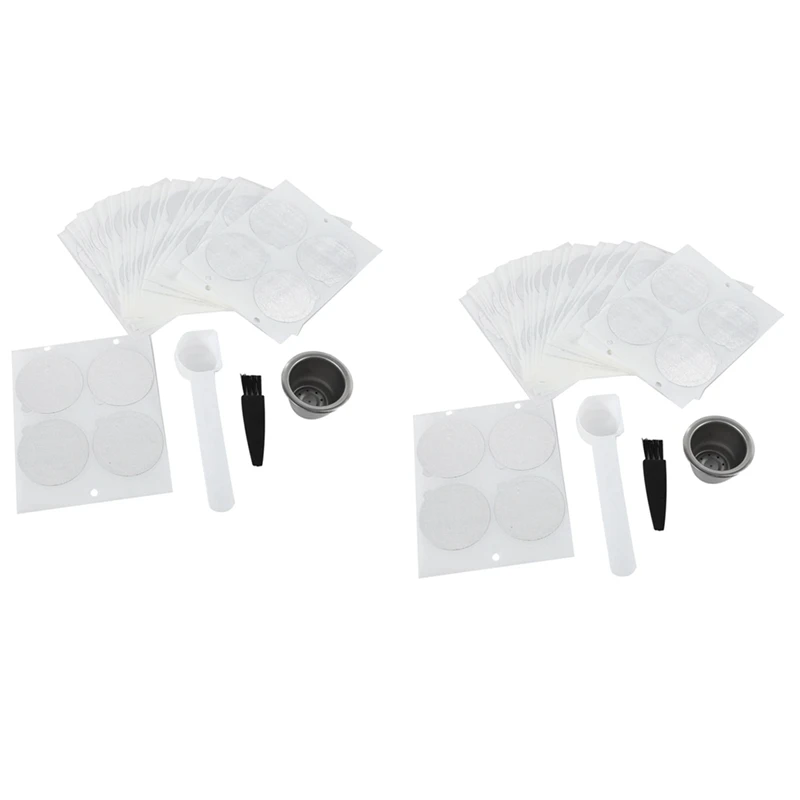 8 Cialde 800 Guarnizioni Capsule Di Caffè Nespresso Riutilizzabili In Acciaio Inossidabile Riutilizzabili Per Macchina Nespresso