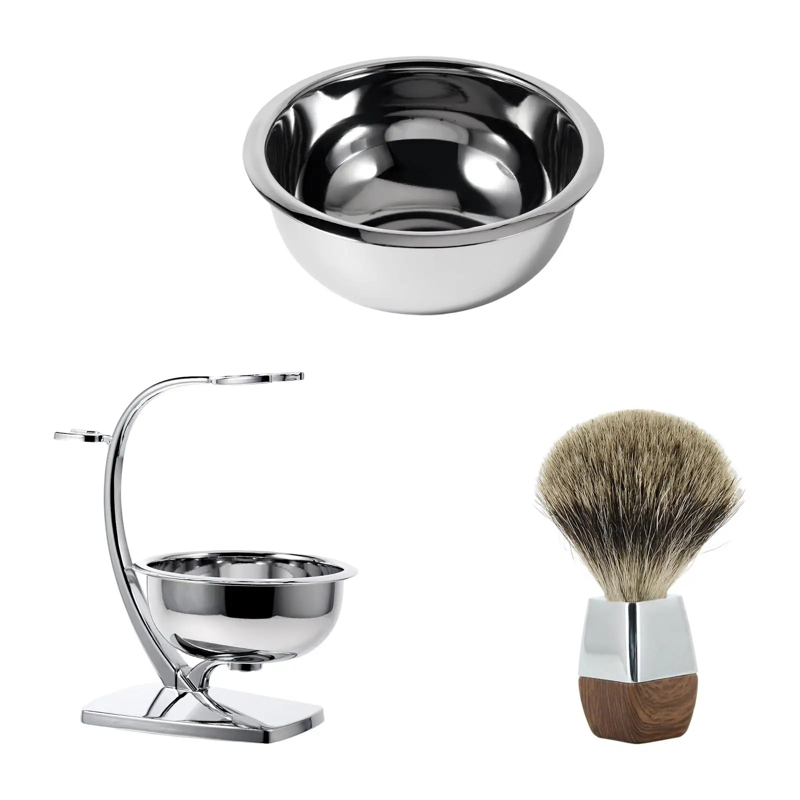 

High Quality Shaving Set for Men Gift Grooming Stainless Steel for Barber Husband Festival Fathers Day