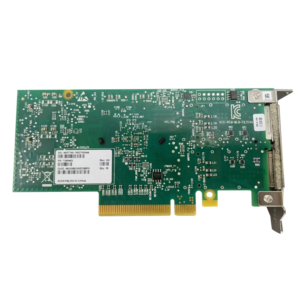 Placa Adaptadora de Rede Placas de Rede Qsfp Duplo Original 7046442 Connectx Qdr Infiniband 40gbs Qsfp - Imagem 2