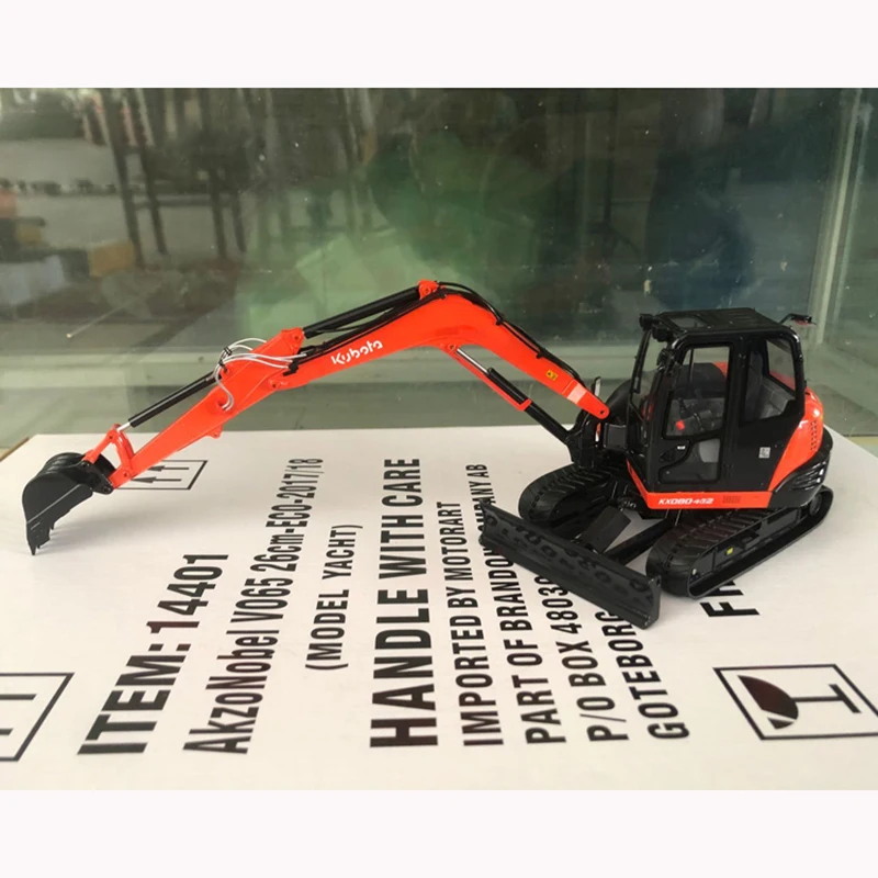 Uh8151KubotaKx0804a2124ScaleDiecastingSimulationExcavatorAlloyEngineeringVehicle