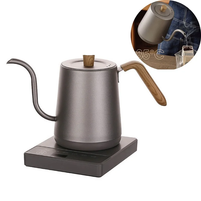 

1000W Smart Electric Kettle Multi-temperature Adjust Hand-brewed Coffee Pot Household 304 Stainless Steel Kettle 110V/220V