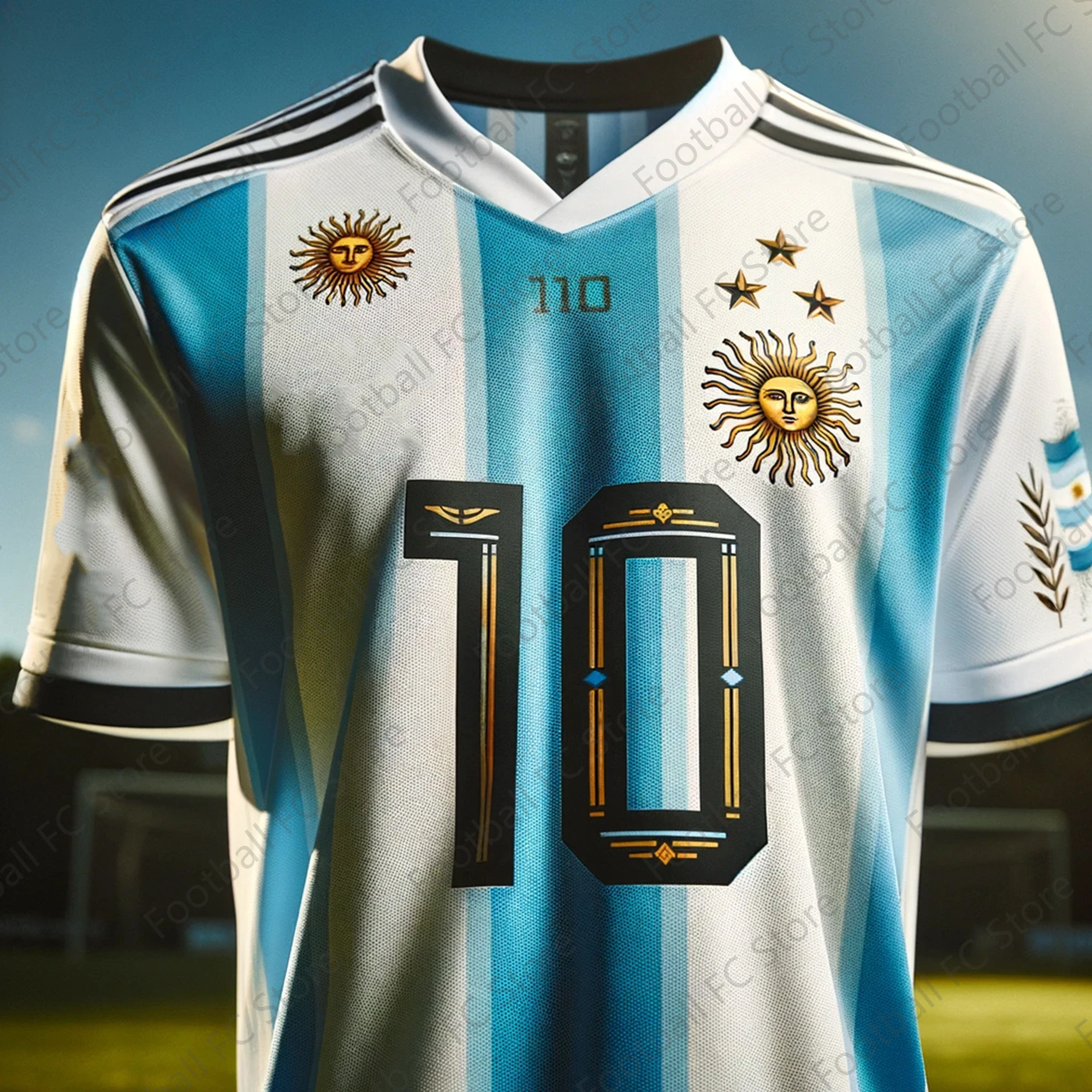 New Arrival 24 Argentina Special MESSI 10 Football Shirt For Kids and Adults, Soccer T-Shirt Chatgpt productionAnniversary Kit