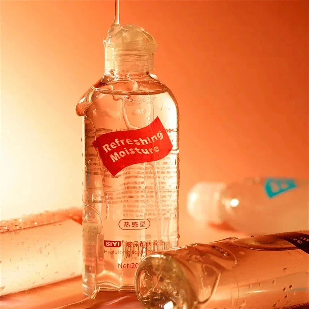 Lubricant 200ml Water Based Lubrication Gel Heat And Cold Intimate