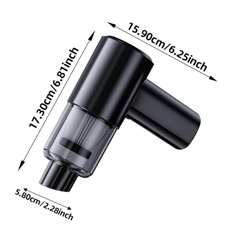 Brushless Rechargeable Battery for Machine Accessories Handheld Powerful Wireless Car Vacuum Cleaner Mini Wash for Car