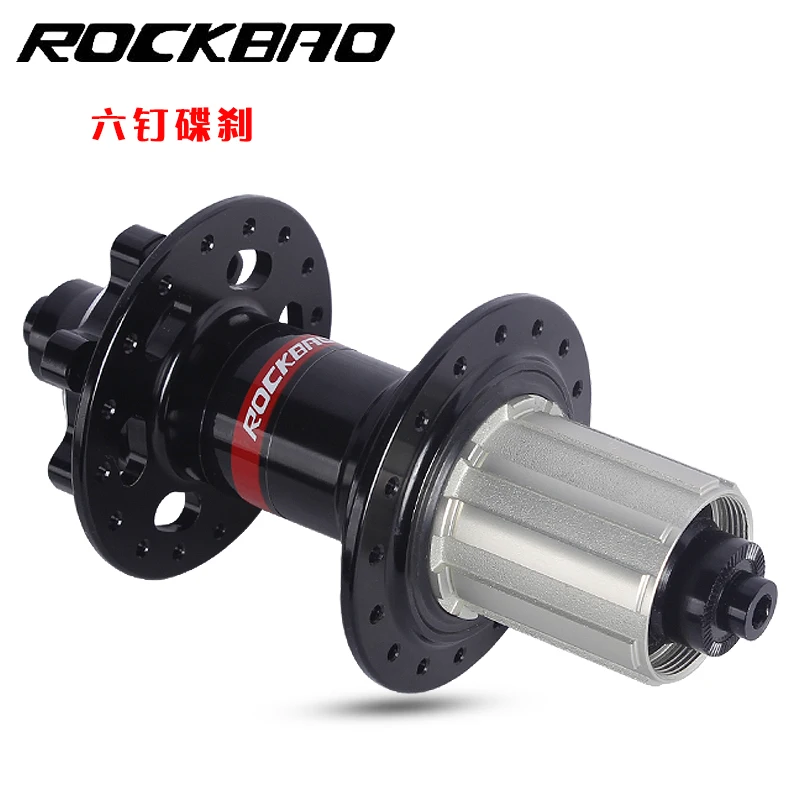 ROCKBAO-Mountain Bike Sealed Bicycle Hub, 32 Holes Bike Accessories, 4Bearing Disc Brake, 100x135mm, QR/TA, 100x142mm, 32 Holes
