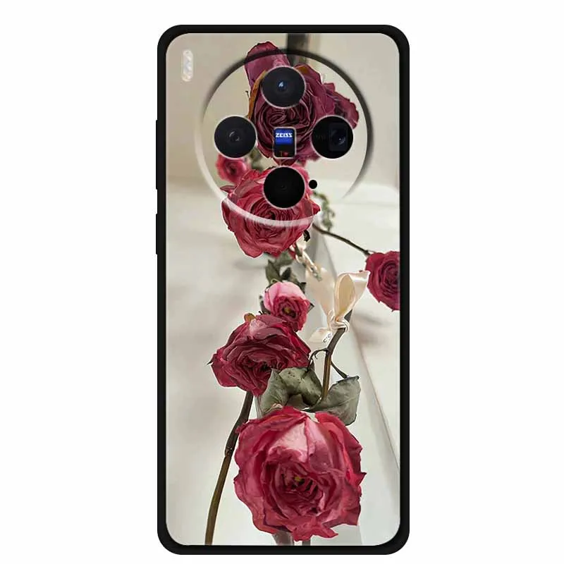 Black TPU Soft Silicone Phone Case  - Fashionable Anime Design with Protective Bumper