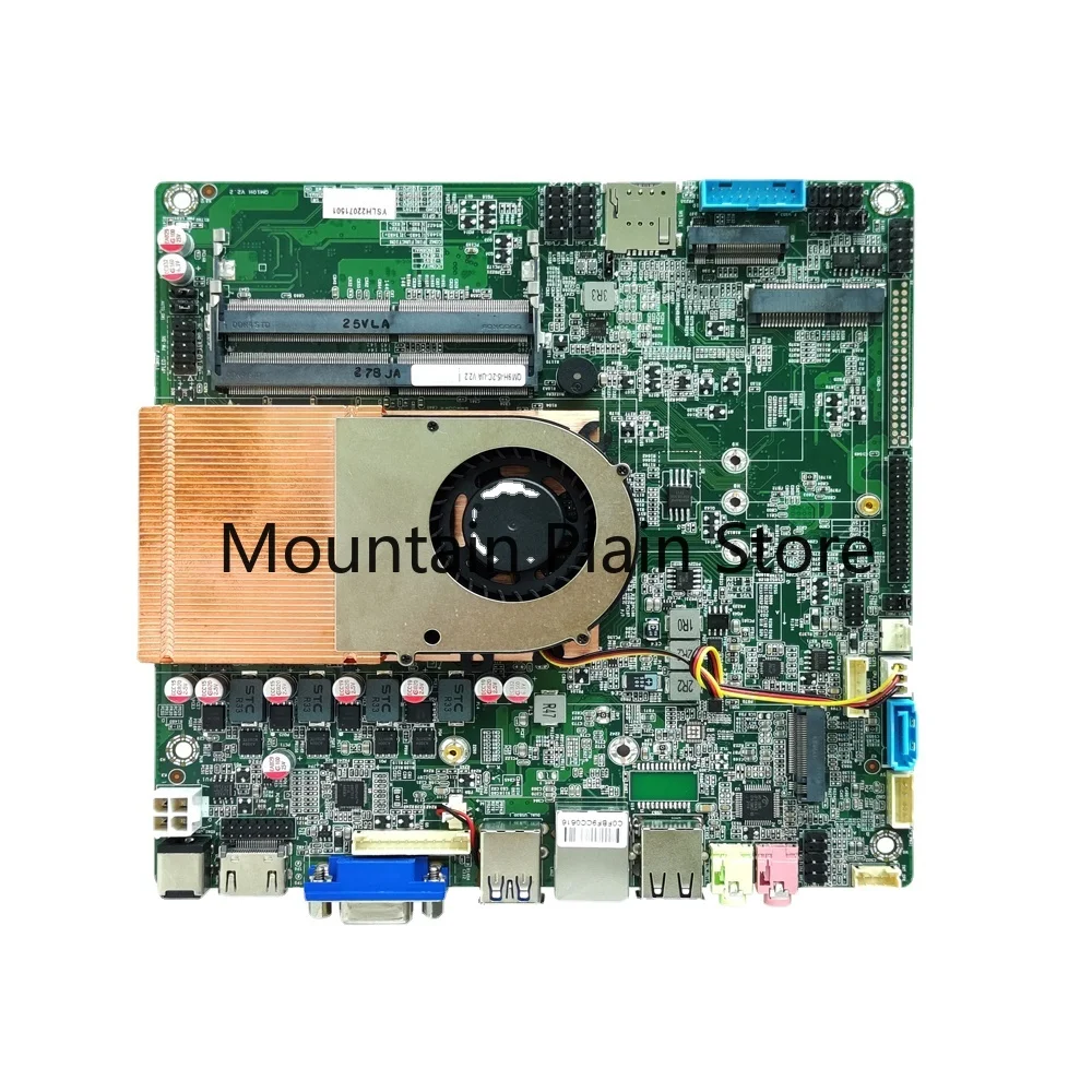 

Промышленная мини-материнская плата QM10H с ЦП Comet Lake 10-го поколения Core I5 10210U Realtek 8111G/8105E/8106E SIM-карта