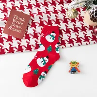 4 Pairs/Lot Children Girls Socks Christmas Socks For Kids Cotton 3-14 Years Comfortable Toddler Leg Warmers Boys Long Socks 5
