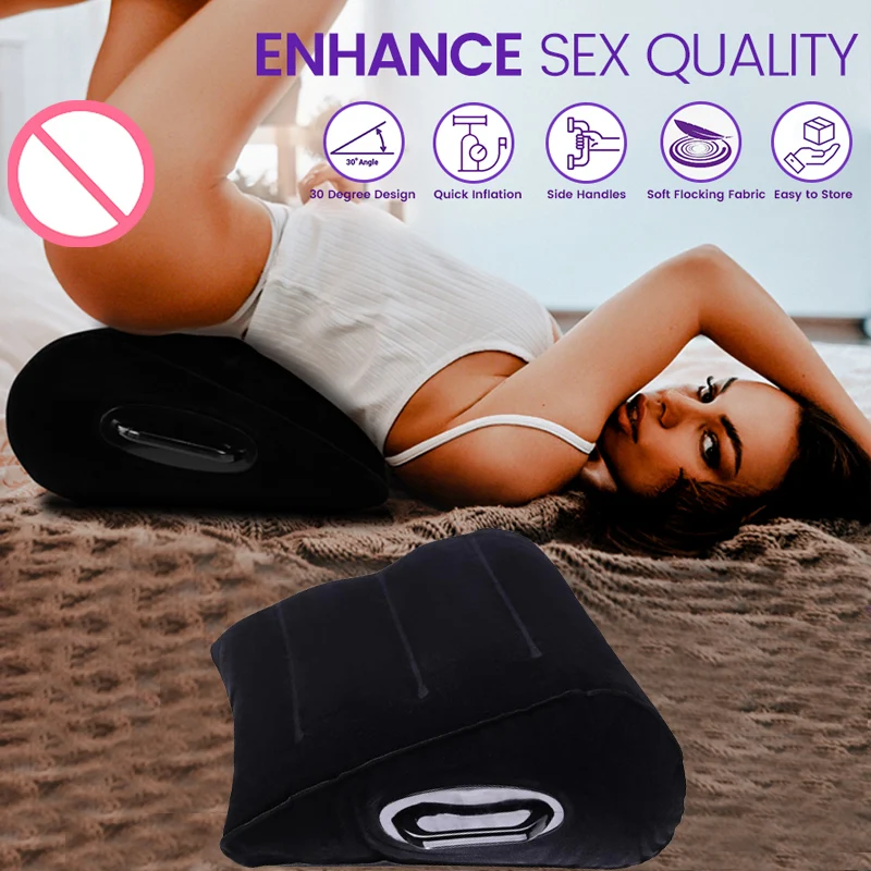 Sex Aid Body Position Pillow Adults Sex Furniture Game Toys Sexy Pillow Inflatable Love Cushion Men Women for Couples