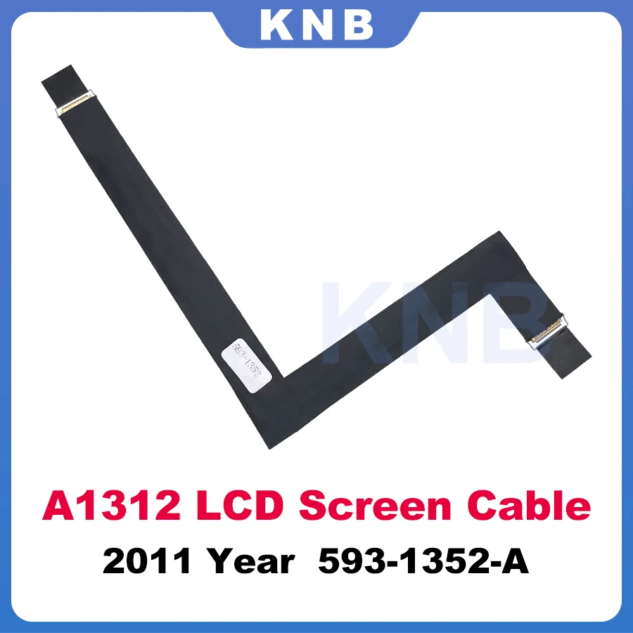 Новый светодиодный дисплейный кабель 593-1352 593-1352A Для iMac 27 &quotA1312 LCD LVDs дисплей экран