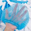 50/100pcs Disposable Bouffant Caps Stretch Net Hair Head Cover Non Woven Fabric Dust Strip Hat Cooking Kitchen Bathroom Supplies 2