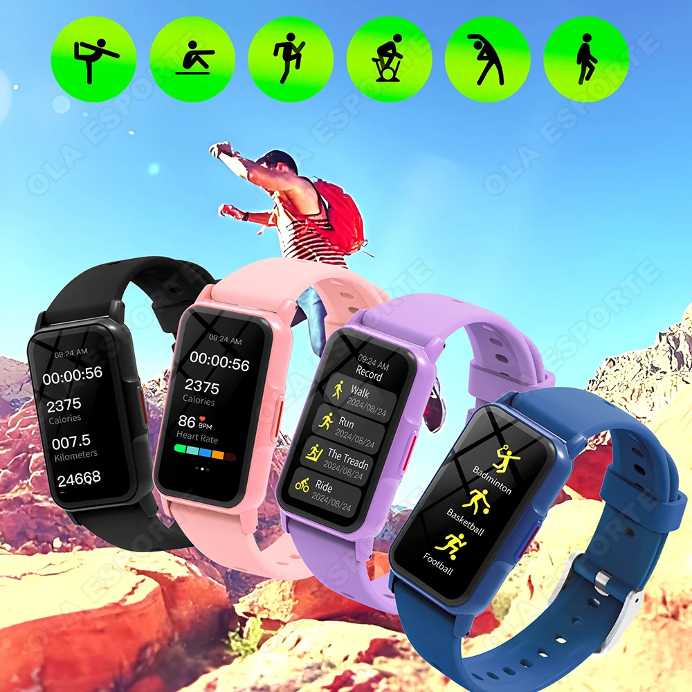 New Sport Fitness Tracker Smart Band Bracelet 2025 Men Women Sleep Monitoring Pedometer Call Reminder Smartwatch For Android IOS