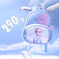 30CM Original Disney New Kindergarten School Bag Cartoon Elsa Backpack Fashion Boy Girl Baby Kids Backpack Frozen 2 Travel bag 4
