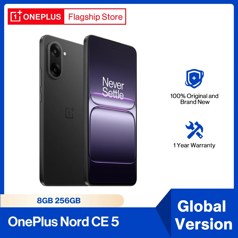 OnePlus Nord CE 5 グローバル版 スマートフォン 7100mAhバッテリー