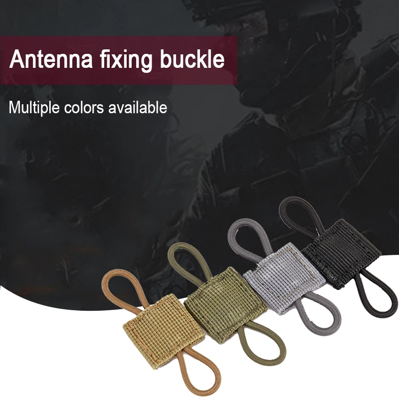 

10Pcs/Pack Outdoor PTT Fixed Strap Tactical Vest Accessories Molle System Sling Adapter Buckle For Hunting Camping Accessories