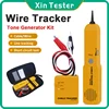 Xin Tester Wire Toner Cable Tracer, Tone Generator and Probe Kit High Accuracy Network Cable Jack Testers Ethernet Circuit Trace 1