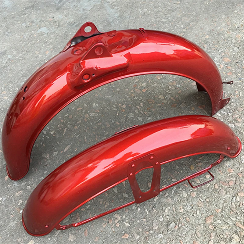 Motorcycle Front & Rear Metal Mudguard for Jialing Honda JH70 C70 CD70