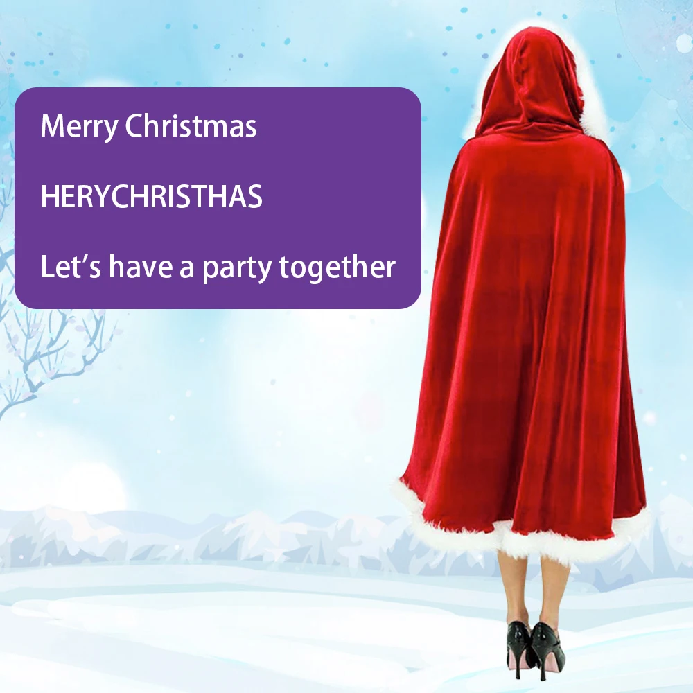 

Gold Velvet Cloak Great For Christmas Events Popular High Quality Fabric Unique Christmas Costumes For Adults And Children Cloak