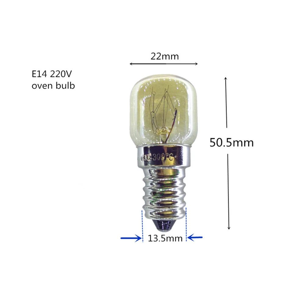 2PCS E14 oven bulb 220V 15W E14 oven lamp 220v 15w bulb e14 220v 15w e14 25w