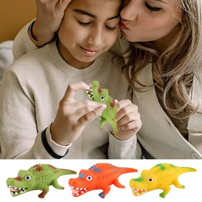 

Crocodile Stretchy Toys TPR Soft Rubber Crocodile Animal Toys Pressure Reduction Anti Stress Toy Singular Squeeze Toys Kid Gifts