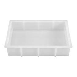 Versatile Rectangle Silicone Molds for Resin Casting and Crafting (WHITE)