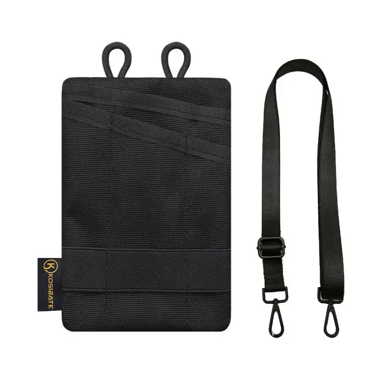 With strap