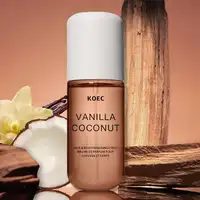 KOEC Vanilla & Coconut Fragrance Mist Perfume Refreshing Moisturizing Triple Notes Plant Fragrances Propylene Glycol 1