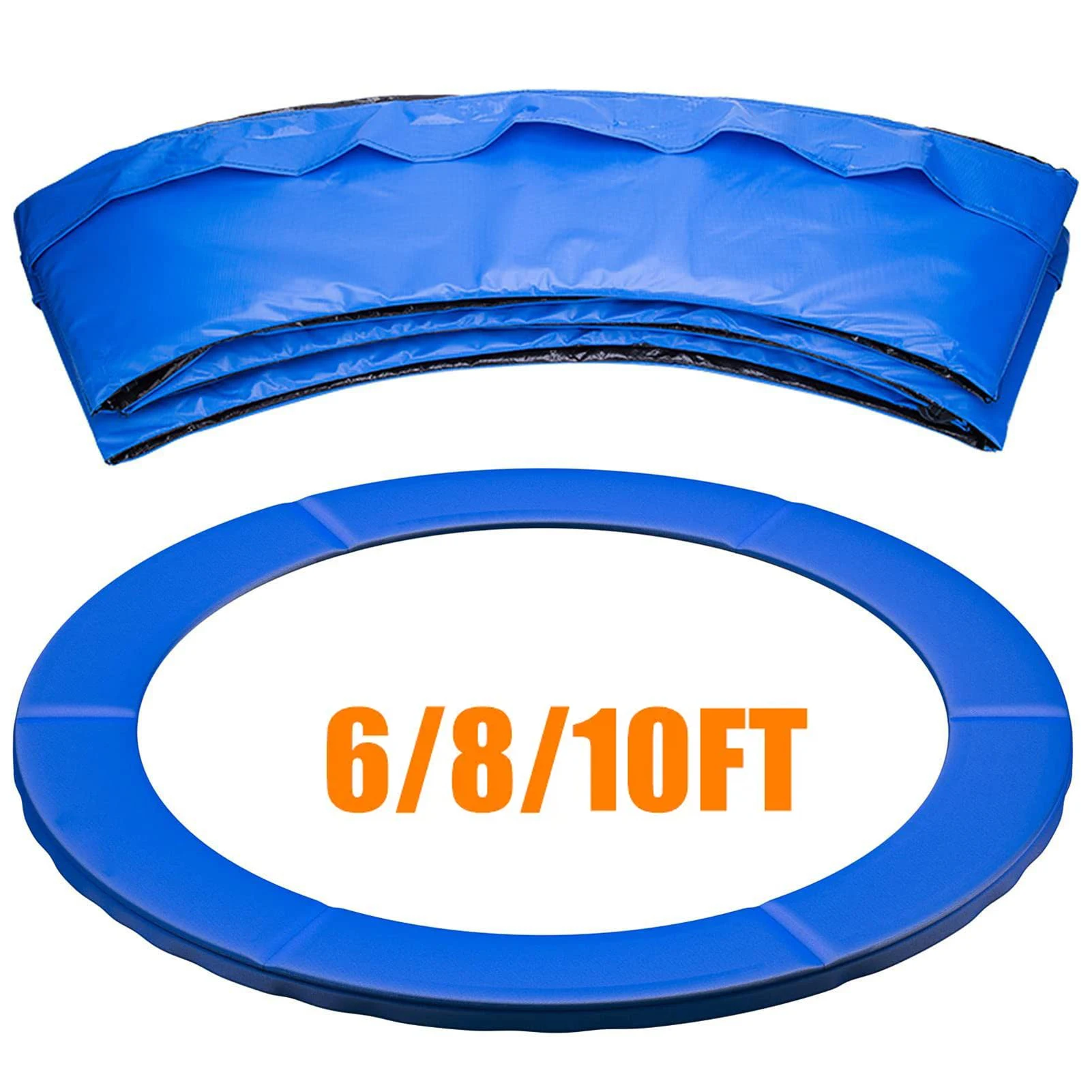 Trampoline Safety Pad 6/8/10 Ft Round Trampoline Spring Padding Surround Spring Foam Cover Waterproof Replacement Pad trampoline protective cover