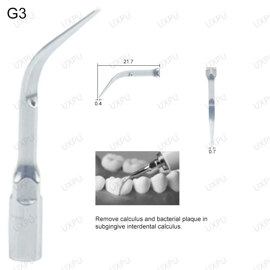 5 stücke Dental Ultraschall Scaler Spitze Skalierung Spitze Parodontologie Endodontie Fit EMS Specht SATELEC DTE NSK – Detail 9