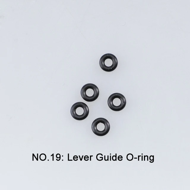5pcs/pack Seal Ring O-rings for NT-130 Series Airbrush Accessories Backup Parts for Nasedal NT-130 NT-131 NT-190 Airbrush 5