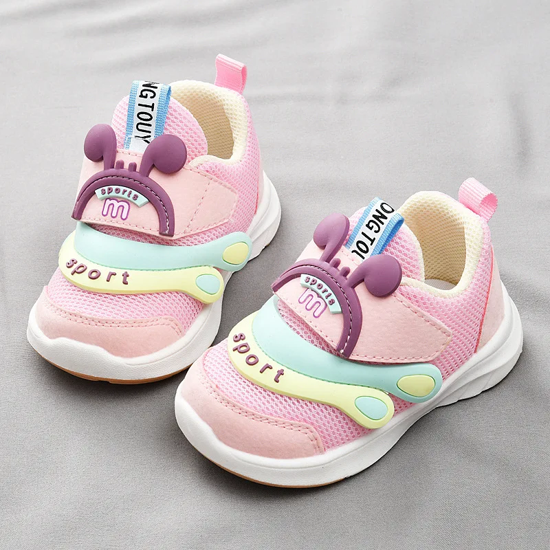 

Children's Shoes Spring and Autumn 0-1-3 Years Old Girls' Breathable Soft Soled Baby Shoes Baby Shoes Boys' Coolname Sneaker Tod