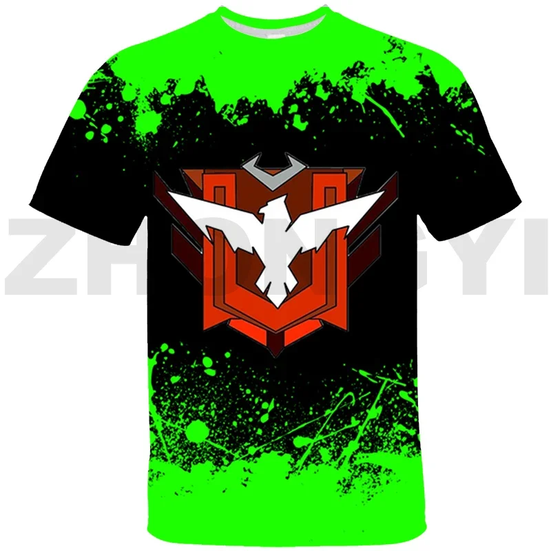 Playera Camisas De Free Fire Camiseta Con Estampado 3D De Garena