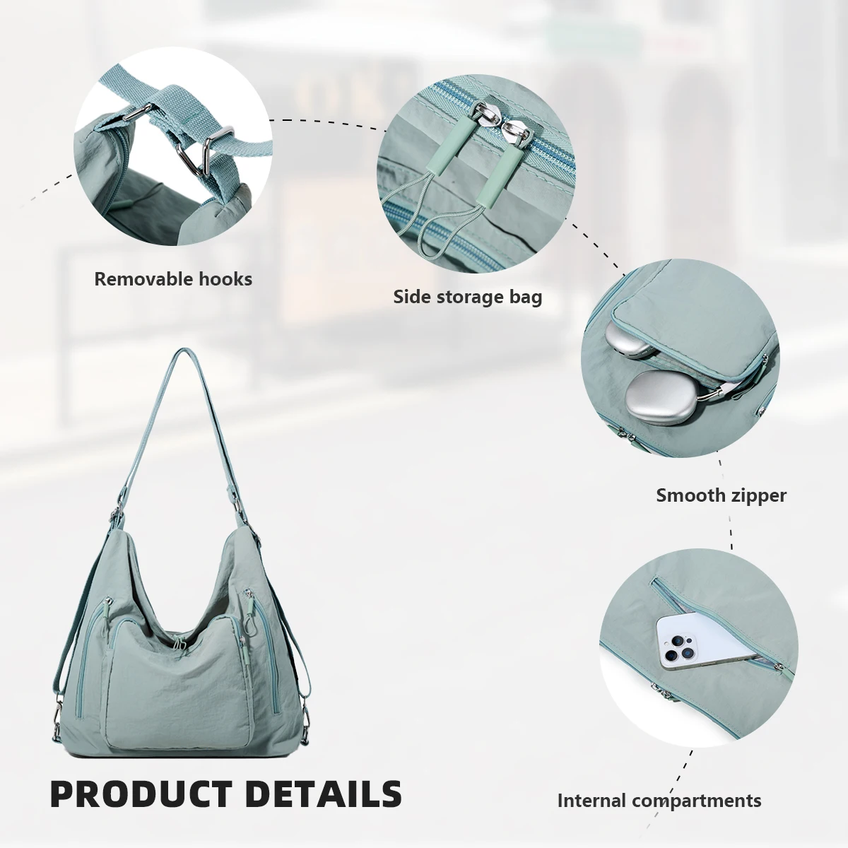 Japanese-Style Canvas Bag for Men, Large-Capacity Crossbody Bag, Casual Style Women's Shoulder Bag, Student Messenger Bag, Men's Shoulder Bag for Travel