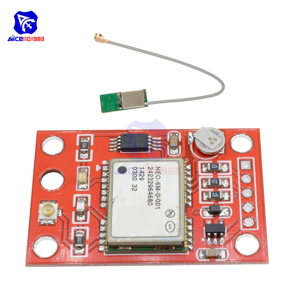 Module GPS NEO-6M avec Antenne et EEPROM pour APM2 - 3.3-5V