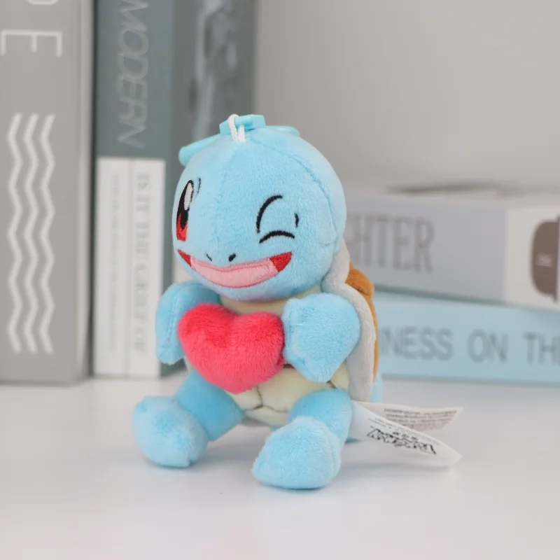 Original Pokemon Espeon Clefairy Jigglypuff Piplup Schlüsselanhänger Plüschtiere Snorlax Mimikyu Sprigatito Fuecoco Gefüllte Anhänger Geschenke – Detail 8