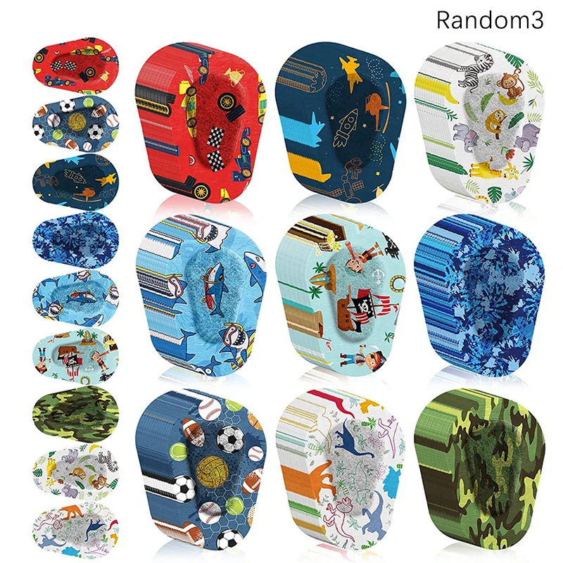 10Pcs Adhesive Eye Patches Bandage for Kids Girls Boys for Amblyopia Lazy Eye Protect Eyesight 2