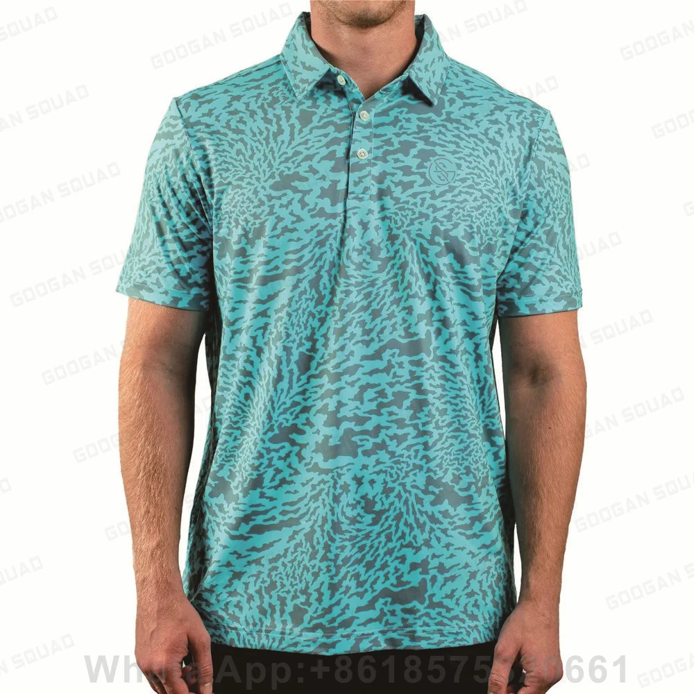 Polo Shirt For Men Leisure Short-sleeved Patchwork Men's Polos Quality Casual Summer Brand Men Clothing Golf Men Polo Shirts 24