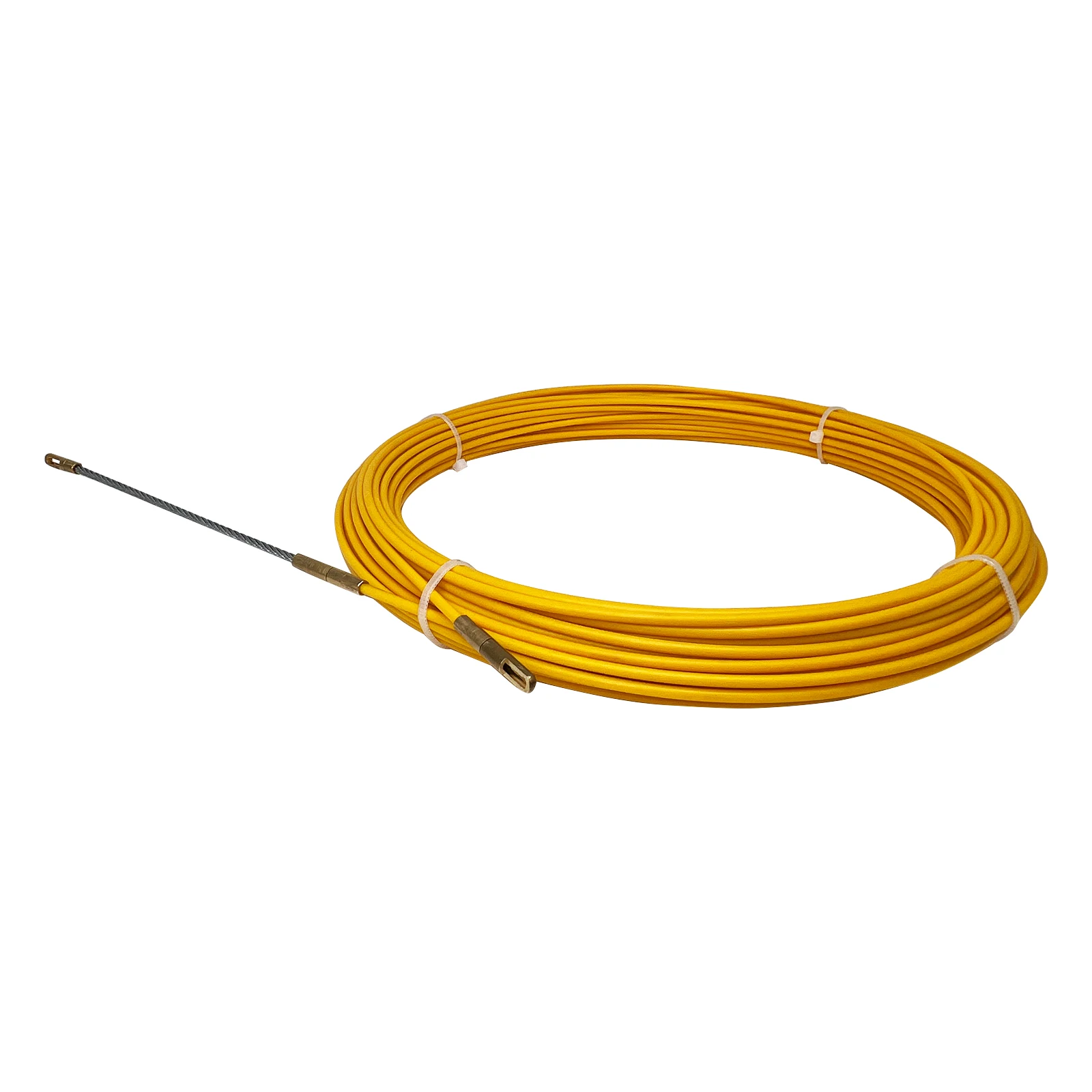 3mm 15m 30m Fiberglass Duct Rodder Fish Tape Rod Cable Puller Wiring Reel Conduit Cable Running Puller 3
