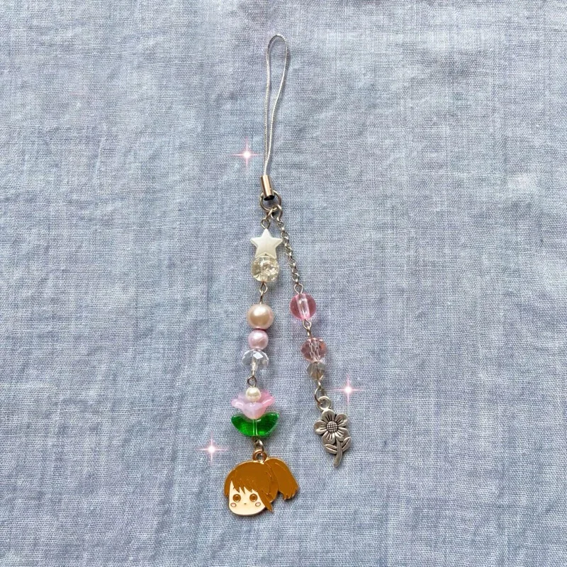 Chihiro & Haku Beaded Couple's Phone Charm