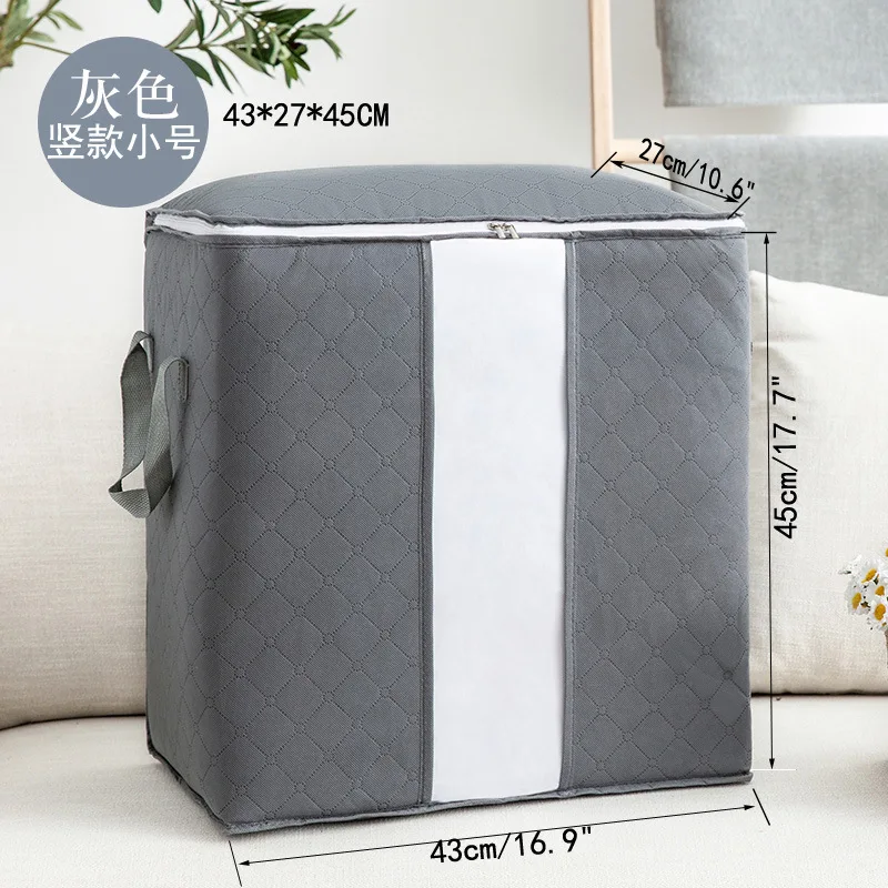 VENO 2 pezzi 76L Borse per trasloco grandi, scatole trasloco con coperchie e manici rinforzati, sacchetti di stoccaggio pieghevole per traslochi, deposito vestiti, viaggi (Trasparente, Set da 2