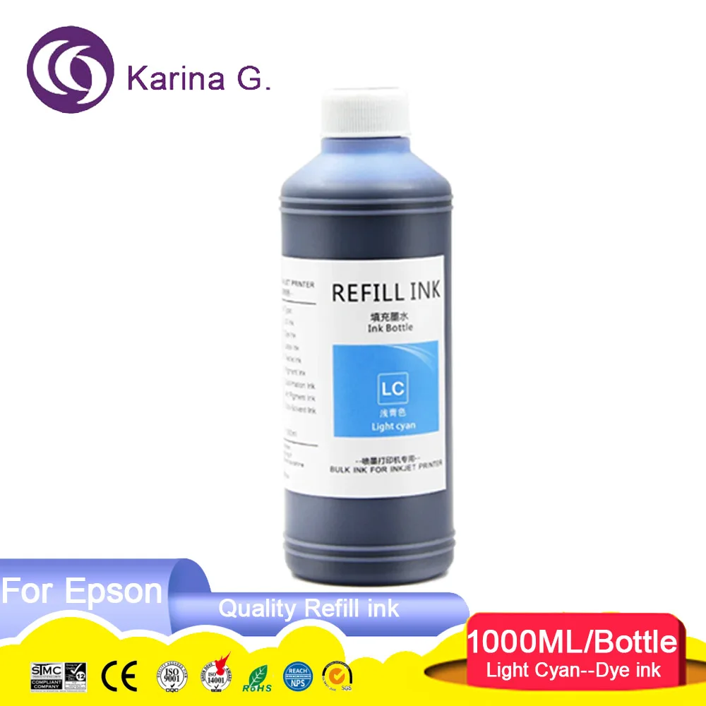 1000ML/bottle 312XL 314XL 378XL 478XL T0821 T0791 85N Refill Dye Ink for  Expres