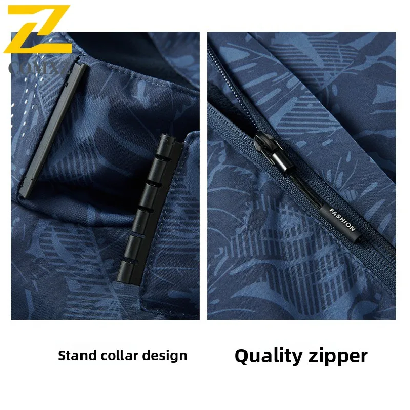 EIAO Outdoor Windproof Waterproof Breathable 3-in-1 Jacket Pants Set for Men Women Hiking Camping Fishing  Windbreaker Raincoat