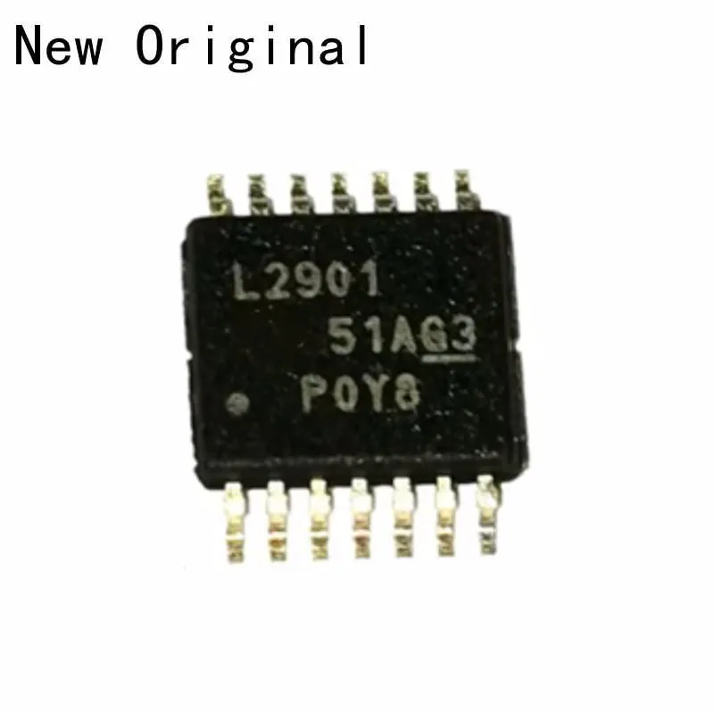 

10PCS LM2901PW TSSOP14 New and Original QUAD DIFFERENTIAL COMPARATORS marking code L2901