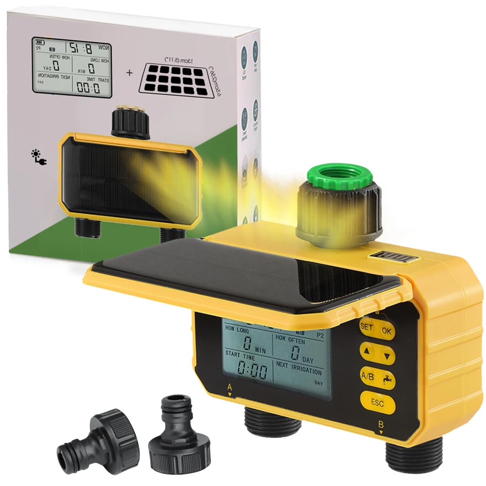 Durable-Garden-Solar-Timer-Energy-Saving-Automatic-Irrigation-Control ...
