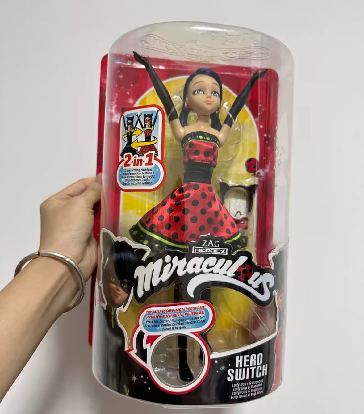 Bolsinha Retro Ladybug - Marinette | Loja da Criança