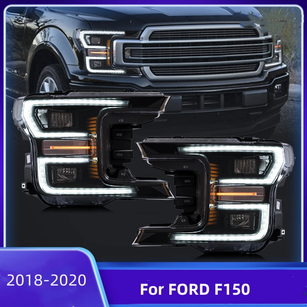 フォードF150 2018 2019 2020用ヘッドライトアセンブリ,ヘッドライト