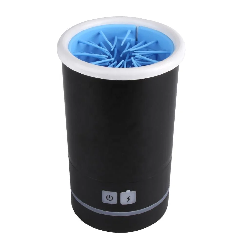 

Pet Grooming Products Automatic Dog Paw Cleaner Pet Cat Foot Washer Cup with USB Charging & Colorful LED Light Customized Logo