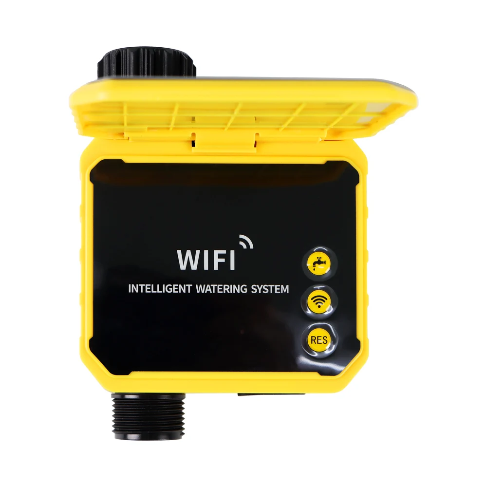 ตัวเลือกสินค้า ตัวควบคุมรดน้ำอัจฉริยะ WiFi พลังงานแสงอาทิตย์