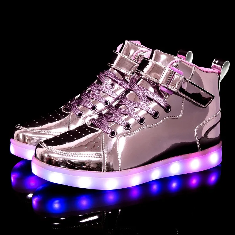 Luminous LED Light For Adults Men Women Children Boys And Girls Luminescent Sports Shoes Sizes 25-47_voghion.com